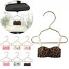 Underwear Shape Car Hanging Ornament Leopard Print Rearview Mirror Pendant  Vehicle Interior Decor