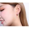 Boucles d'oreilles Clous Argent Sterling 925 Motif Nœud Pour Femmes Filles Bijoux Accessoire Mariage Rencontre Fiançailles Vente Chaude