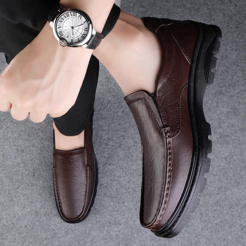 Men Shoes Oxfords Casual Shoe Men Genuine Leather Shoes Business Casual Shoes Men Shoe Big Size