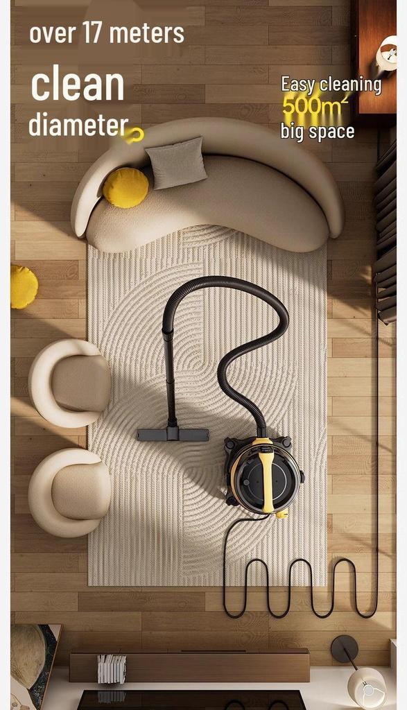 High-Power Home & Car Vacuum: Industrial Suction for Floors, Carpets, Renovations, and Grouting