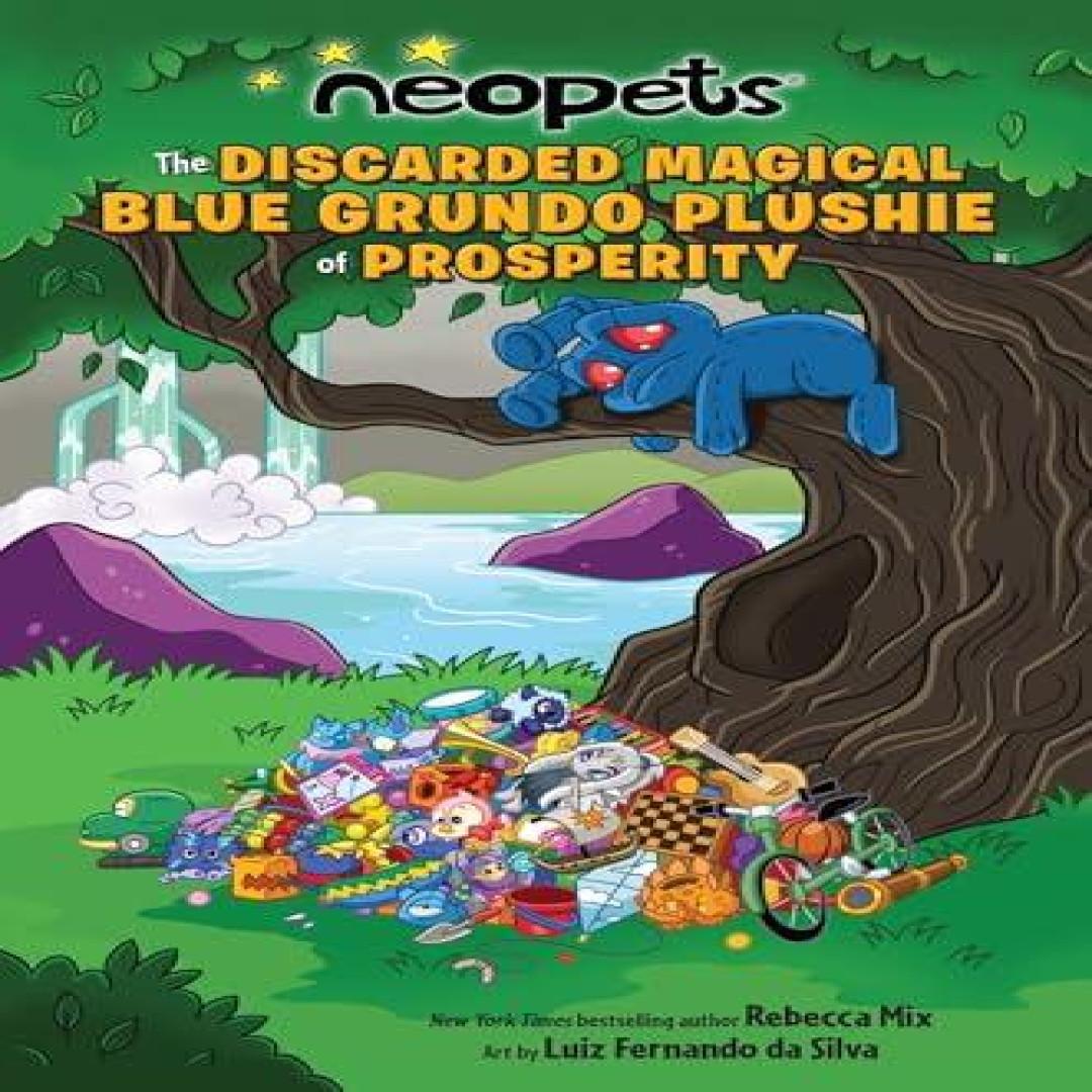 Neopets Der verworfene magische blaue Grundo Plüschtier des Wohlstands von... 9781524880613