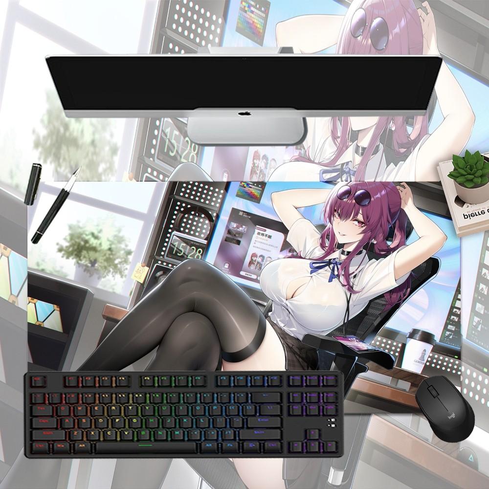 Kafka Honkai Star Rail Mousepad Boy Pad Natural Rubber Gaming Mousepad Desk Mat Size For Gameing World Of Tanks CS GO Zelda