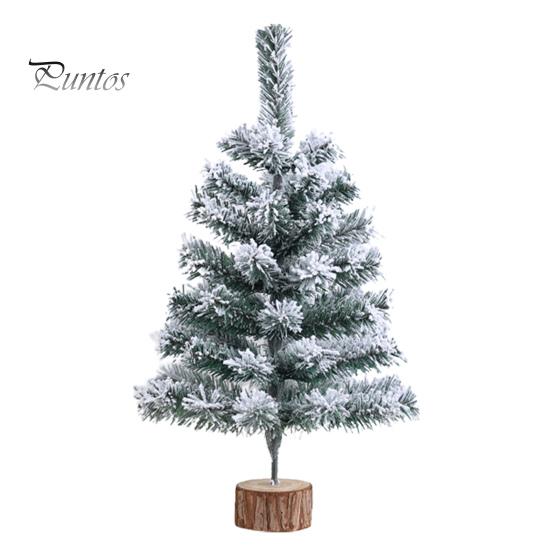 

Искусственная новогодняя елка, настольная мини-фигурка из снежного флока, реалистичная сосна с основанием для домашнего офиса, декор B