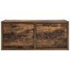 TV Wall Cabinet Smoked Oak 60 x 31 x 25.5 cm Particleboard