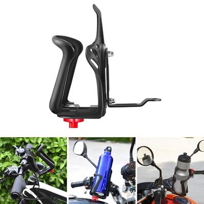 Universal Bike Bottle Holder Lightweight Bicycles Bottle Cage Brackets Adjustable Motorcycle Handlebar Drink Cup Holder