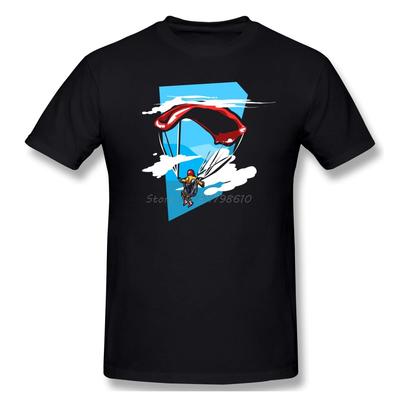 Camiseta parapente vintage oversized manga curta camiseta unissex algodão camisetas harajuku streetwear