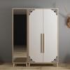 JM441 3D Acrylic Diagonal Wall Mirror Cabinet for Living Room Decor