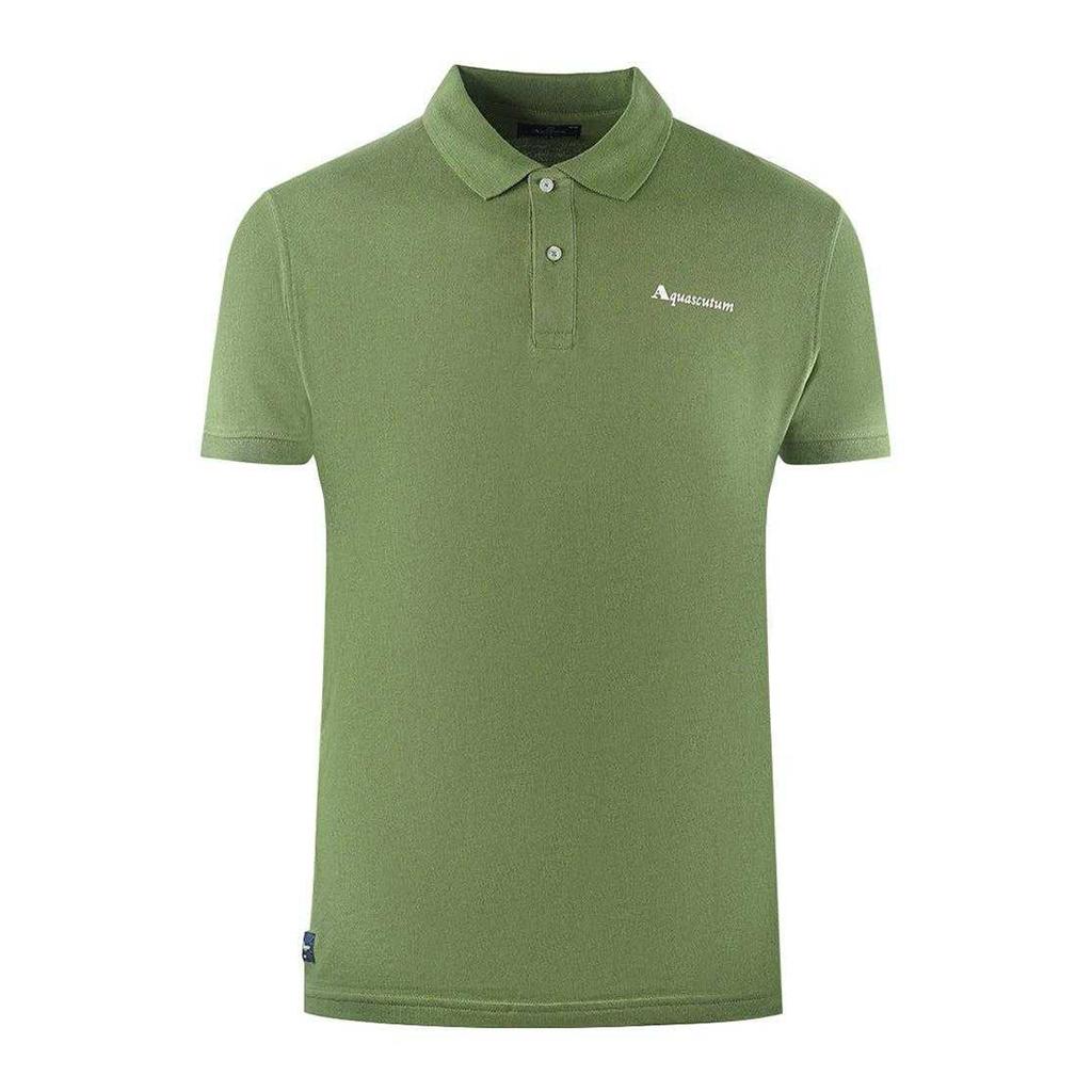 Aquascutum Unisex Adult Plain Logo Polo Shirt