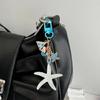 Creative Keychain Shell Car Key Rings Starfishes Key Chain Bag Charm Backpack Pendant Jewelry Accessories