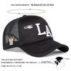 Unisex Baseball-Netzkappen mit Buchstabenstickerei Outdoor Verstellbar Frühling und Sommer Lässiger Sonnenschutzhut