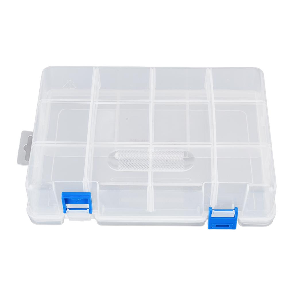Component Storage Box Transparent Plastic Detachable Accessory Container for Earring Chip