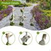 3Pcs Garden Duck Statues Ornaments Decor Unique Housewarming Gift Cute Figurines Animal