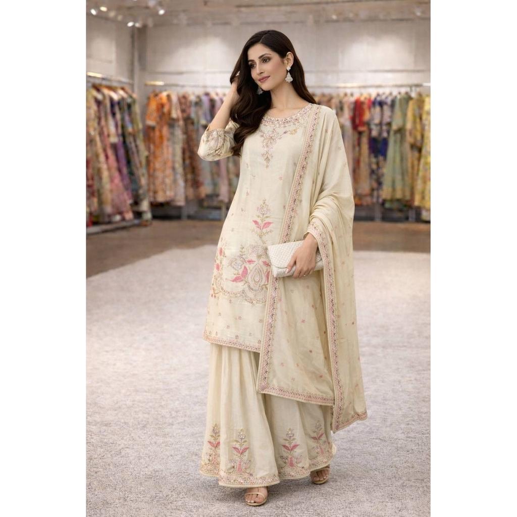 Bollywood Party Look Party Wear Pakistani Palazzo Suit Indina Salwar Kameez