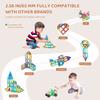 Magnetic Tiles Magnetic Building Toy 62 PCS Magnet Blocks for Kids 3D Set