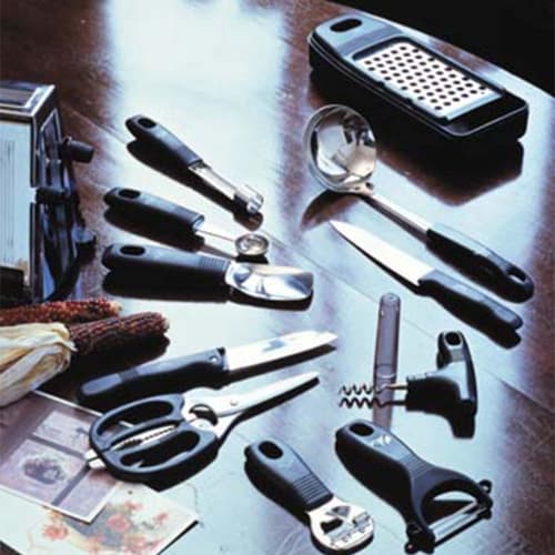 Sancraft Spaghetti Tongs, Made In Japan, Nylon, Melianti MA-40, Black, Size: W20 X D10 X H4.5cm