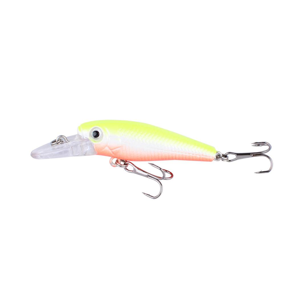 5.5cm Minnow Lure for Sea Bass, Realistic Hard Bait, 3.5g