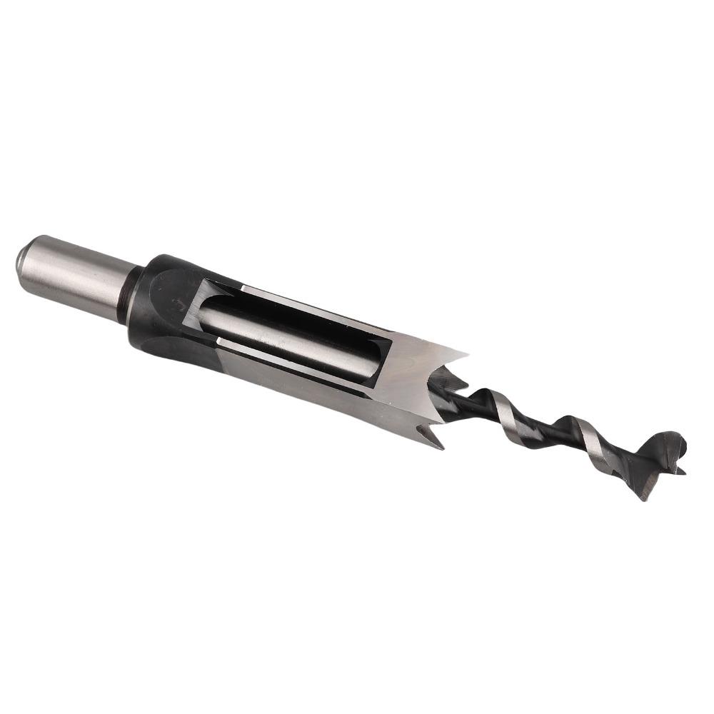 Bearing Steel Square Hole Drill Bit 22mm (7/8") Woodworking Drill Cutter For Woodworking