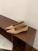 Fashion 2025 Spring New Slip-On Outdoor Casual Comfortable Daily Lightweight Loafers Elegant Pointed Toe Mules Women Ballet Flat Shoes