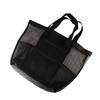 PVC Hollow Out Handbag Zipper Swimming Tote Bag Storage Bag Mesh Beach Bag Swimming