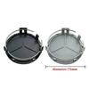 Heiß 2025 Für AMG W124 Mercedes Benz Radnabenkappe 75mm neu schwarz Radkappe für Mercedes w204 w211 w205 W212 amg w203 w213 w124