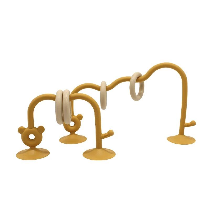 Силиконовые детские силиконовые настольные игрушки бусины обернутые детские развивающие головоломки игры игрушки