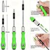 24/32 In 1 Precision Screwdriver Kit Magnetic Non Slip Green Handle for Home Office Daily Small Repair Needs