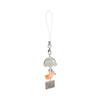 Fish Wind Bell Phone Strap Handmade Beaded Phone Charm Unique Fish Pendant Present for Stylish Women and Art Lovers