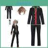 Autentyczna bluza z kapturem do cosplayu Makoto Naegi z gry Danganronpa Trigger Happy Havoc