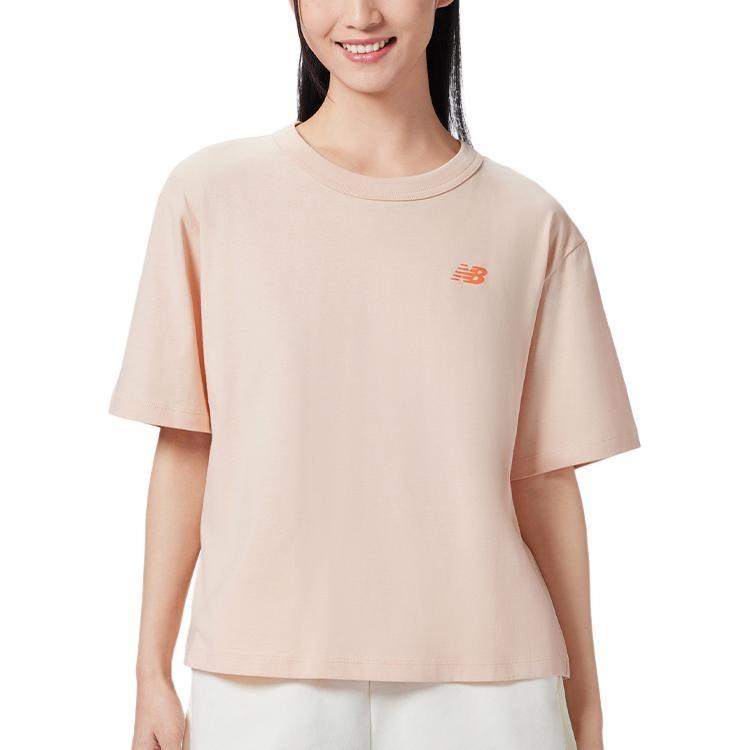 (WMNS) New Balance Fruit Graphic T-shirt Asia Sizing 'Pink' Women's AWT41335-DVR