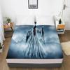 Cartoon Hallowmas Children's Elastic fitted sheet bed sheet With An Elastic Band Mattress Cover Bed cover for kids scarecrow