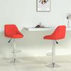 VidaXL Set of 2 Bar Stools, Pub Chair, Bistro Seat, Furniture for Dining Room Kitchen Living Room Home Interior, 335181