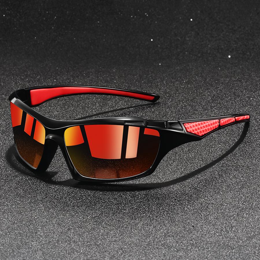 Fashion Vintage Driving Fishing Cycling Sports Sunglasses Men Women Running Mountaineering  Sport Man Sun Glasses UV400 Eyewear