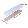 Mini Ironing Board with Wooden Base for Household Laundry Room Garments