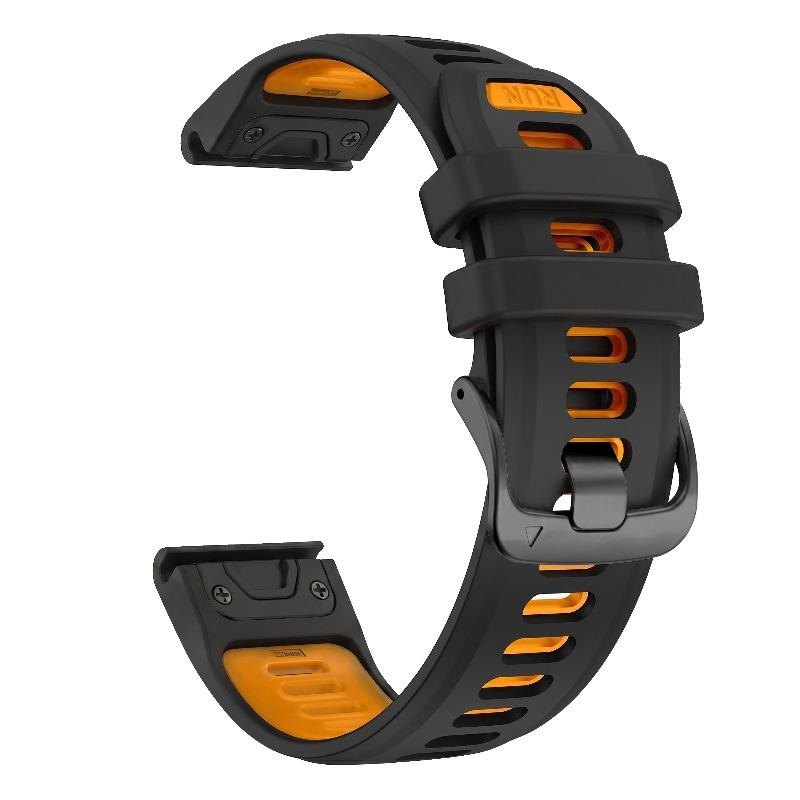 Bracelet de Montre en Silicone QuickFit 22mm 26mm pour Garmin Fenix 7 7X 8 6 Pro Enduro 3 2 Epix Pro Bracelet Sport Couleurs Correspondantes