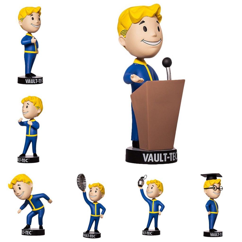 4 Fallout Vault Boy Bobblehead Herní Anime Figurky Hračky Sběratelský Model Série