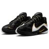 Nike LeBron 22 Anti Slip Wear Resistant Low Top Basketball Shoes Unisex Black White Gold Sneakers HV8454-100
