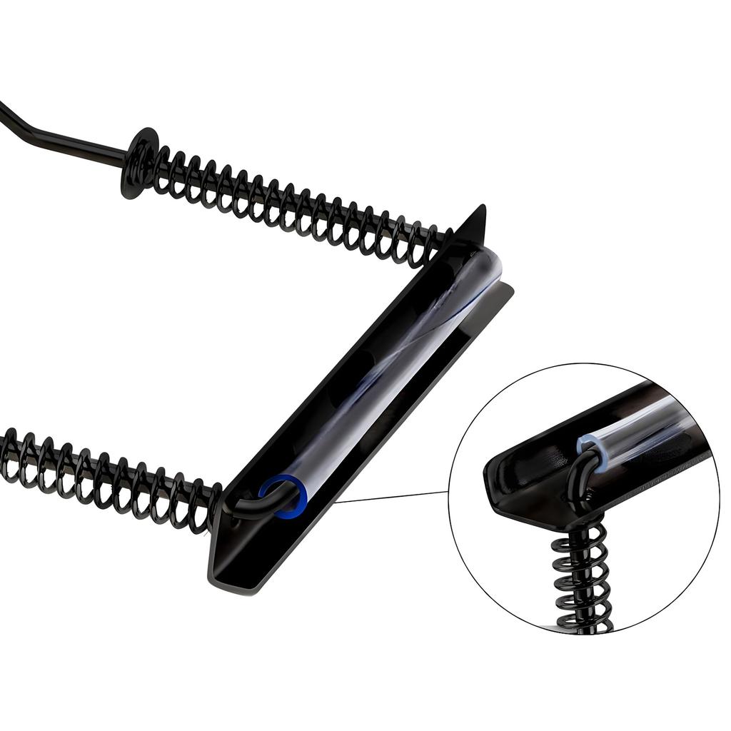 10-hole Harmonica Stand Adjustable Metal Harmonica Neck Clip 10-hole Neck-worn Harmonica Stand