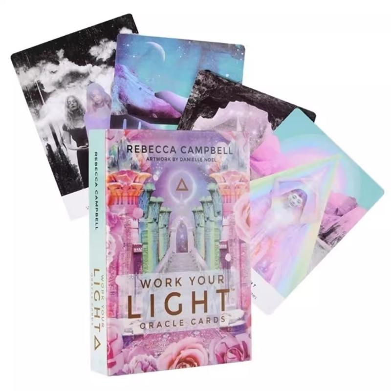 ÇAKRA Tarot Kartı PDF Kehanet için Kahin Kartları Kişisel Kullanım Oyun Oyna Kutu Oyunu