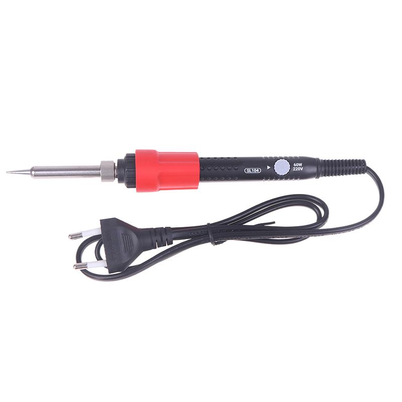 High-Quality Adjustable Temperature Digital Electric Soldering Iron 110V/220V, US/EU Plug, Suitable for Welding Tasks