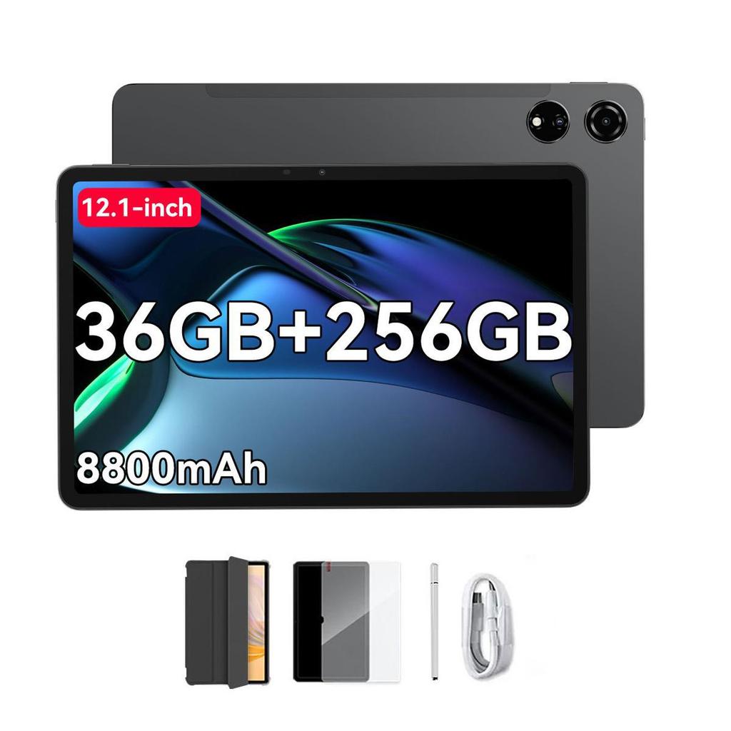Blackview MEGA 3 AI MTK G100 12,1 palcový 8800mAh Android 15 Tablet 12GB RAM 256GB ROM Úložiště
