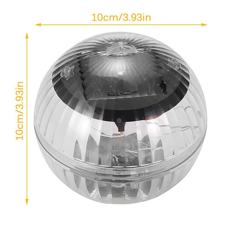 Led Solar Floating Lamp Swimming Pool Ball Solar Panel Powered Pond Drift Waterproof Glow Show Disco Color Changing light