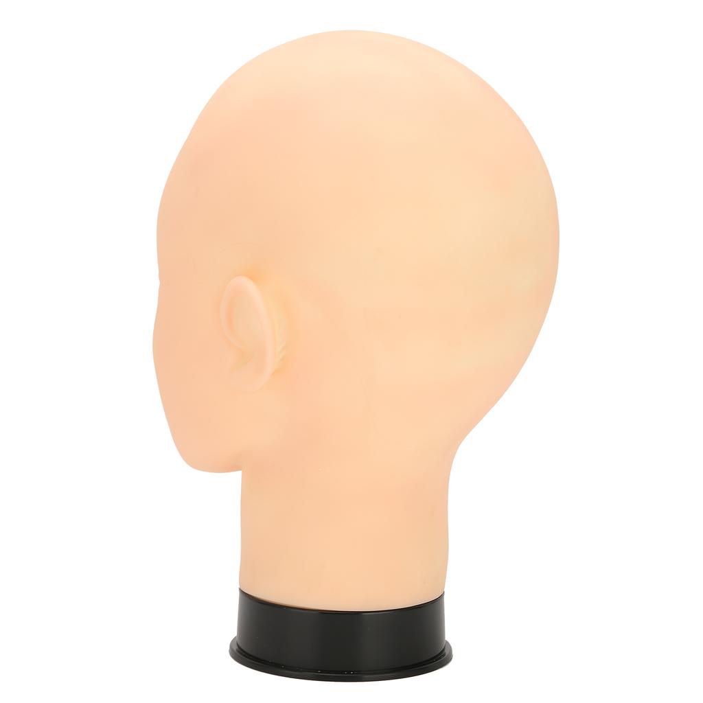 Kaal Mannequin Hoofd Make-up Training Oefenhoed Pruik Display Mannequin Hoofd (Zwarte basis)zonder Make-up