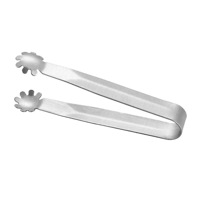 Coffee Sugar Clip Stainless Steel Tweezer Mini Clamp Tong Clips Sugar Folder Ice Clip Clamp Tea Clip Kitchen Bar Tools Supply