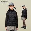 Girls' 90% Duck Down Stand Collar Winter Jacket