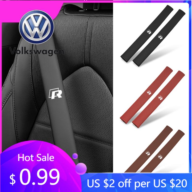 2026 Hot For Volkswagen VW Car Seatbelt Shoulder Cover Seat Belt Guard Pad Protection For VW Passat Golf Tiguan Polo Scirocco Je