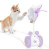 Intelligent Cat Toy 2 Mode Automatic Movement and Red Dot Ray Toy Car Cat Dog Interactive Game Cat Training Pet Supplies
