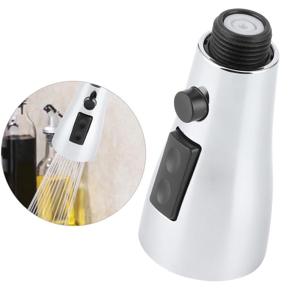 G1/2 Pull Out Faucet Sprayer Head with 3 Functions Kitchen Faucet Accessory Replacement