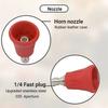 Splash Proof Car Wash Nozzle 0° 15° 25° 40° Washer Tips Portable High Pressure Water Spray Nozzle