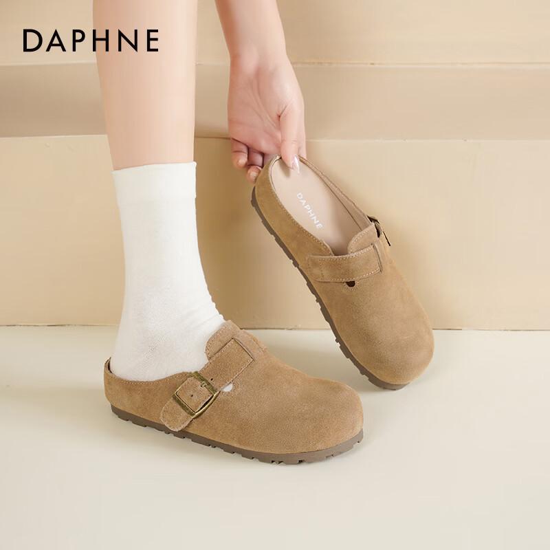 Daphne Women s Platform Mule Shoes EU 36 хаки