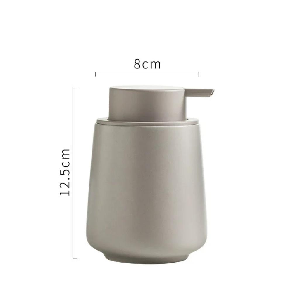 Nordic Ceramic Foam Bottle Simple Lotion Bottle Hand Sanitizer Bath Gel Shampoo Foam Press Bottle Bathroom Accessories